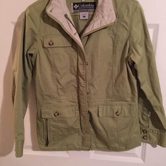 Columbia Women’s Green Jacket. Sz S. - Picture 3 of 4